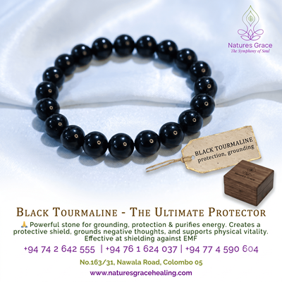 Black Tourmaline Stone Bracelet