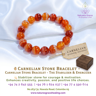 Carnelian Stone Bracelet