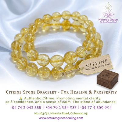 Citrine Stone Bracelet